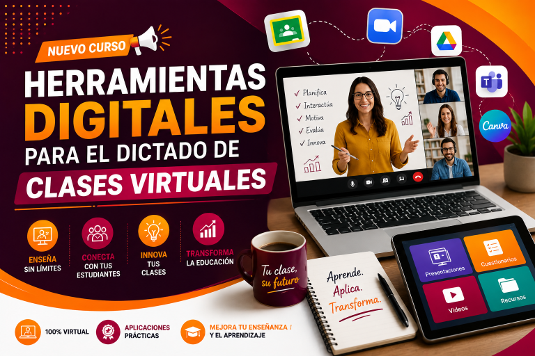 HERRAMIENTAS DIGITALES PARA EL DICTADO DE CLASES VIRTUALES